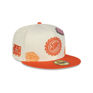 GORRA NEW ERA CAP PIRATAS DE CAMPECHE LMB DíA DE MUERTOS 59FIFTY CERRADA en STOCK