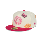 GORRA NEW ERA CAP PERICOS DE PUEBLA LMB DíA DE MUERTOS 59FIFTY CERRADA en STOCK