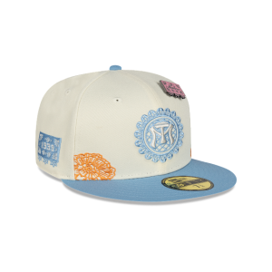 GORRA NEW ERA CAP SULTANES DE MONTERREY LMB DíA DE MUERTOS 59FIFTY CERRADA en STOCK