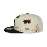 GORRA NEW ERA CAP SULTANES DE MONTERREY LAMP NOCHEBUENA 59FIFTY CERRADA en STOCK