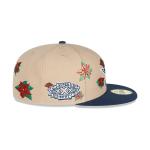 GORRA NEW ERA CAP DALLAS COWBOYS NFL POINSETTIA 59FIFTY CERRADA en STOCK