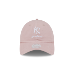 GORRA NEW ERA CAP NEW YORK YANKEES MLB PREPPY TEAM 9TWENTY STRAPBACK ROSA PARA MUJER en STOCK