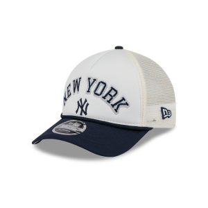 GORRA NEW ERA CAP NEW YORK YANKEES MLB CHROME ARCH 9FORTY M-CROWN AF TRUCKER SNAPBACK en STOCK