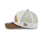GORRA NEW ERA CAP SAN DIEGO PADRES MLB CHROME ARCH 9FORTY M-CROWN AF TRUCKER SNAPBACK en STOCK