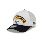GORRA NEW ERA CAP PITTSBURGH STEELERS NFL CHROME ARCH 9FORTY M-CROWN AF TRUCKER SNAPBACK en STOCK