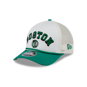 GORRA NEW ERA CAP BOSTON CELTICS NBA CHROME ARCH 9FORTY M-CROWN AF TRUCKER SNAPBACK en STOCK