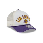 GORRA NEW ERA CAP LOS ANGELES LAKERS NBA CHROME ARCH 9FORTY M-CROWN AF TRUCKER SNAPBACK en STOCK