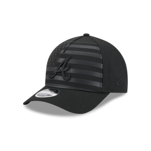 GORRA NEW ERA CAP ATLANTA BRAVES MLB FLAG 9FORTY M-CROWN AF SNAPBACK NEGRA en STOCK