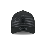 GORRA NEW ERA CAP NEW YORK METS MLB FLAG 9FORTY M-CROWN AF SNAPBACK NEGRA en STOCK