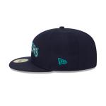 GORRA NEW ERA CAP SEATTLE MARINERS MLB OVERLAP 59FIFTY CERRADA en STOCK