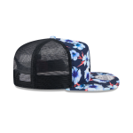 GORRA NEW ERA CAP ATLANTA BRAVES MLB FLORAL PATTERN GOLFER SNAPBACK en STOCK