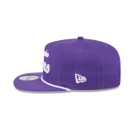 GORRA NEW ERA CAP LOS ANGELES LAKERS NBA TEAM TEXT GOLFER SNAPBACK en STOCK