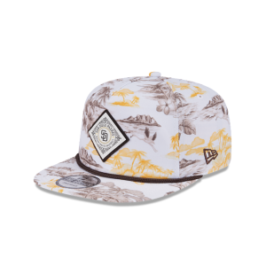 GORRA NEW ERA CAP SAN DIEGO PADRES MLB TROPICAL PRINT GOLFER SNAPBACK en STOCK