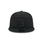 GORRA NEW ERA CAP BOSTON RED SOX MLB COTTON CANVAS 9FIFTY SPLIT PANEL SNAPBACK NEGRA en STOCK