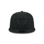 GORRA NEW ERA CAP CHICAGO BULLS NBA COTTON CANVAS 9FIFTY SPLIT PANEL SNAPBACK NEGRA en STOCK