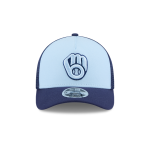 GORRA NEW ERA CAP MILWAUKEE BREWERS MLB COLOR PACK 9FORTY M-CROWN AF SNAPBACK AZUL en STOCK