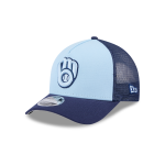 GORRA NEW ERA CAP MILWAUKEE BREWERS MLB COLOR PACK 9FORTY M-CROWN AF SNAPBACK AZUL en STOCK