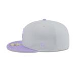 GORRA NEW ERA CAP BOSTON RED SOX PURPLE LOGO MLB COLOR PACK 59FIFTY CERRADA en STOCK