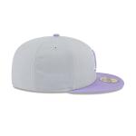 GORRA NEW ERA CAP BOSTON RED SOX PURPLE LOGO MLB COLOR PACK 59FIFTY CERRADA en STOCK