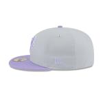 GORRA NEW ERA CAP TORONTO BLUE JAYS PURPLE LOGO MLB COLOR PACK 59FIFTY CERRADA en STOCK