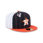 GORRA NEW ERA CAP HOUSTON ASTROS MLB PINSTRIPE LEAGUE PIN 59FIFTY CERRADA en STOCK