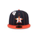 GORRA NEW ERA CAP HOUSTON ASTROS MLB PINSTRIPE LEAGUE PIN 59FIFTY CERRADA en STOCK