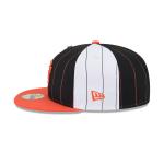 GORRA NEW ERA CAP SAN FRANCISCO GIANTS MLB PINSTRIPE LEAGUE PIN 59FIFTY CERRADA en STOCK