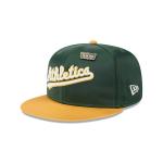 GORRA NEW ERA CAP OAKLAND ATHLETICS MLB SATIN 59FIFTY CERRADA en STOCK