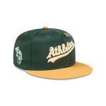 GORRA NEW ERA CAP OAKLAND ATHLETICS MLB SATIN 59FIFTY CERRADA en STOCK