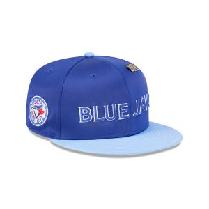 GORRA NEW ERA CAP TORONTO BLUE JAYS MLB SATIN 59FIFTY CERRADA en STOCK