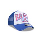 GORRA NEW ERA CAP ATLANTA BRAVES MLB DISTRESSED 9FORTY AF TRUCKER SNAPBACK en STOCK