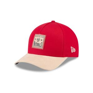 GORRA NEW ERA CAP WASHINGTON NATIONALS MLB SUEDE PATCH 9FORTY M-CROWN AF STRAPBACK en STOCK