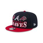GORRA NEW ERA CAP ATLANTA BRAVES ARCHIVE MLB ARCHIVE 9FIFTY SNAPBACK NAVY en STOCK