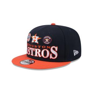 GORRA NEW ERA CAP HOUSTON ASTROS ARCHIVE MLB ARCHIVE 9FIFTY SNAPBACK NAVY en STOCK