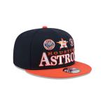 GORRA NEW ERA CAP HOUSTON ASTROS ARCHIVE MLB ARCHIVE 9FIFTY SNAPBACK NAVY en STOCK