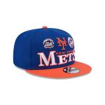 GORRA NEW ERA CAP NEW YORK METS ARCHIVE MLB ARCHIVE 9FIFTY SNAPBACK AZUL en STOCK