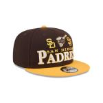 GORRA NEW ERA CAP SAN DIEGO PADRES ARCHIVE MLB ARCHIVE 9FIFTY SNAPBACK CAFé en STOCK