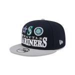 GORRA NEW ERA CAP SEATTLE MARINERS ARCHIVE MLB ARCHIVE 9FIFTY SNAPBACK NAVY en STOCK