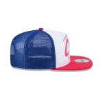 GORRA NEW ERA CAP CHICAGO CUBS MLB RETRO SCRIPT 9FIFTY AF TRUCKER SNAPBACK en STOCK