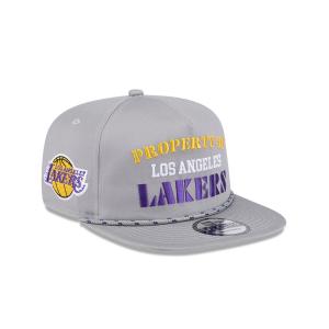 GORRA NEW ERA CAP LOS ANGELES LAKERS NBA VINTAGE GOLFER SNAPBACK en STOCK