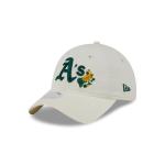 GORRA NEW ERA CAP OAKLAND ATHLETICS MLB WOMEN'S FLORAL 9TWENTY STRAPBACK PARA MUJER en STOCK