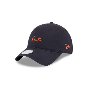 GORRA NEW ERA CAP DETROIT TIGERS MLB SCRIPT 9TWENTY STRAPBACK PARA MUJER en STOCK