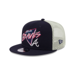 GORRA NEW ERA CAP ATLANTA BRAVES MLB GLOW IN THE DARK 9FIFTY SNAPBACK en STOCK