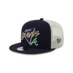 GORRA NEW ERA CAP ATLANTA BRAVES MLB GLOW IN THE DARK 9FIFTY SNAPBACK en STOCK