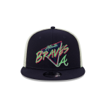 GORRA NEW ERA CAP ATLANTA BRAVES MLB GLOW IN THE DARK 9FIFTY SNAPBACK en STOCK