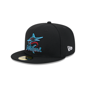 GORRA NEW ERA CAP MIAMI MARLINS MLB CLUBHOUSE 2025 ALTERNATIVA 59FIFTY CERRADA en STOCK