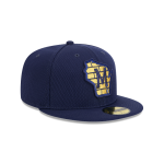 GORRA NEW ERA CAP MILWAUKEE BREWERS MLB CLUBHOUSE 2025 ALTERNATIVA 59FIFTY CERRADA en STOCK