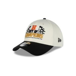 GORRA NEW ERA CAP NARANJEROS DE HERMOSILLO CITY CHAMPIONS LAMP GAME CAP 2024 39THIRTY ELáSTICA en STOCK
