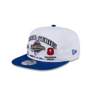 GORRA NEW ERA CAP TORONTO BLUE JAYS VS PHILADELPHIA PHILLIES MLB CHAMPIONSHIP PIN GOLFER SNAPBACK en STOCK