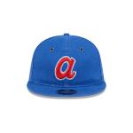 GORRA NEW ERA CAP ATLANTA BRAVES MLB COTTON CANVAS 9FIFTY RC STRAPBACK en STOCK